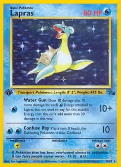 Lapras card image