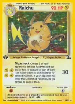 Raichu card image