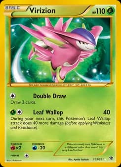 Virizion card image