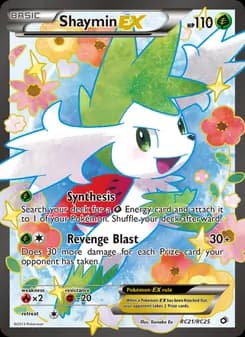 Shaymin-EX card image