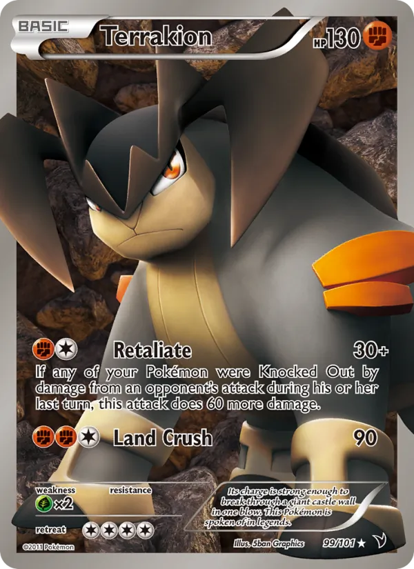 Terrakion card image