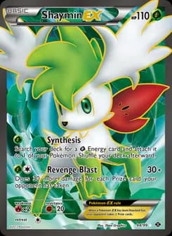 Shaymin-EX card image