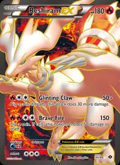Reshiram-EX Pokémon card