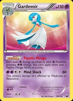 Gardevoir Pokémon card