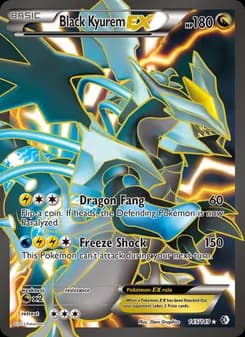 Black Kyurem-EX Pokémon card