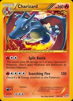 Charizard Pokémon card