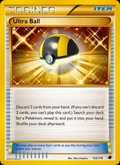 Ultra Ball Pokémon card
