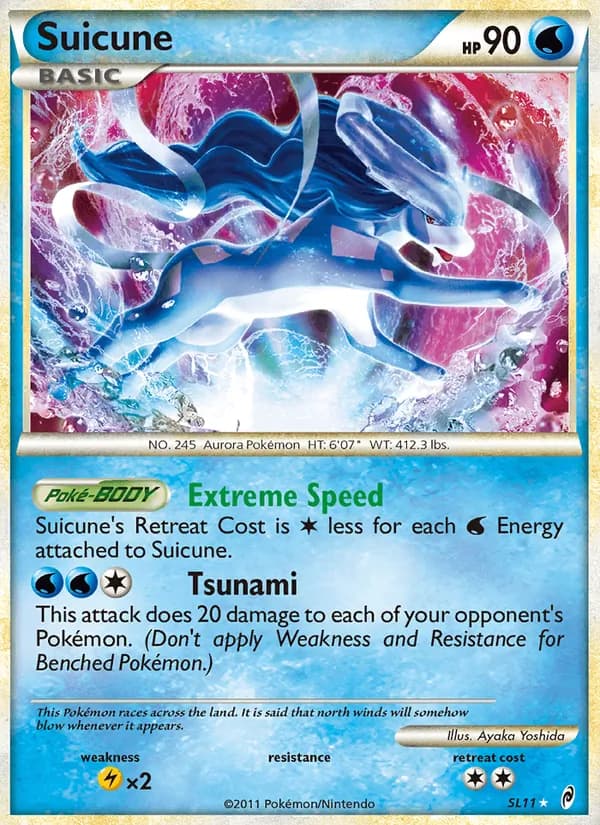 Suicune card image