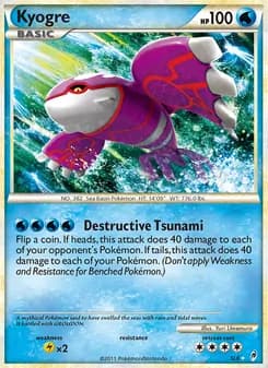 Kyogre card image