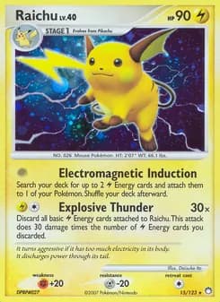 Raichu card image