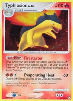 Typhlosion card image