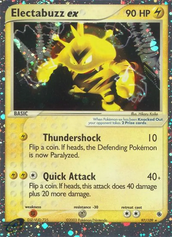 Electabuzz card image