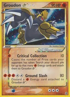 Groudon Star card image