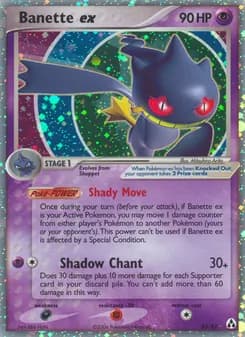 Banette ex card image