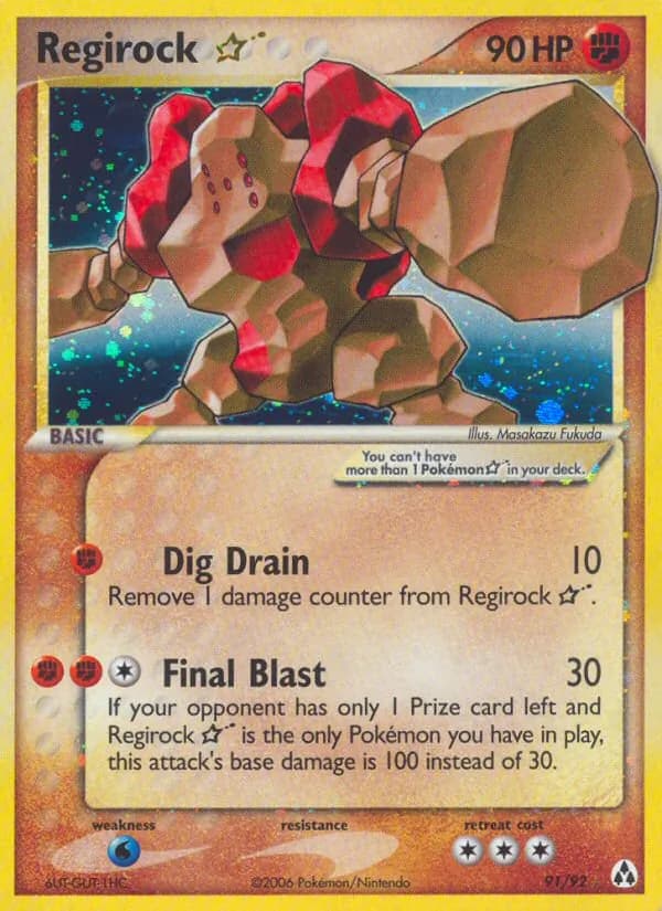 Regirock card image