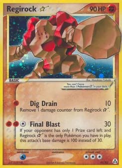 Regirock ☆ card image