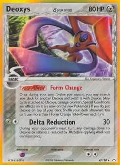 Deoxys δ card image