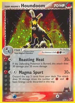 Team Magma's Houndoom card image