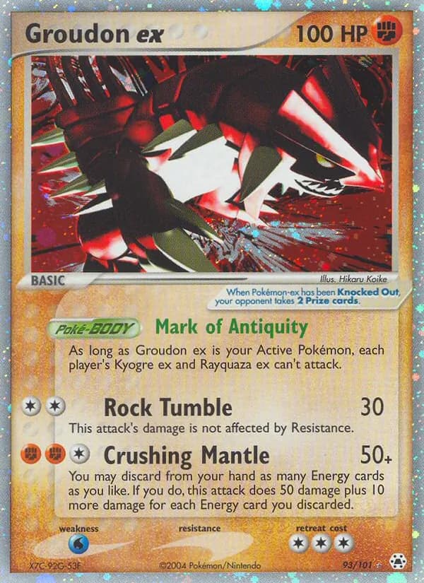 Groudon card image