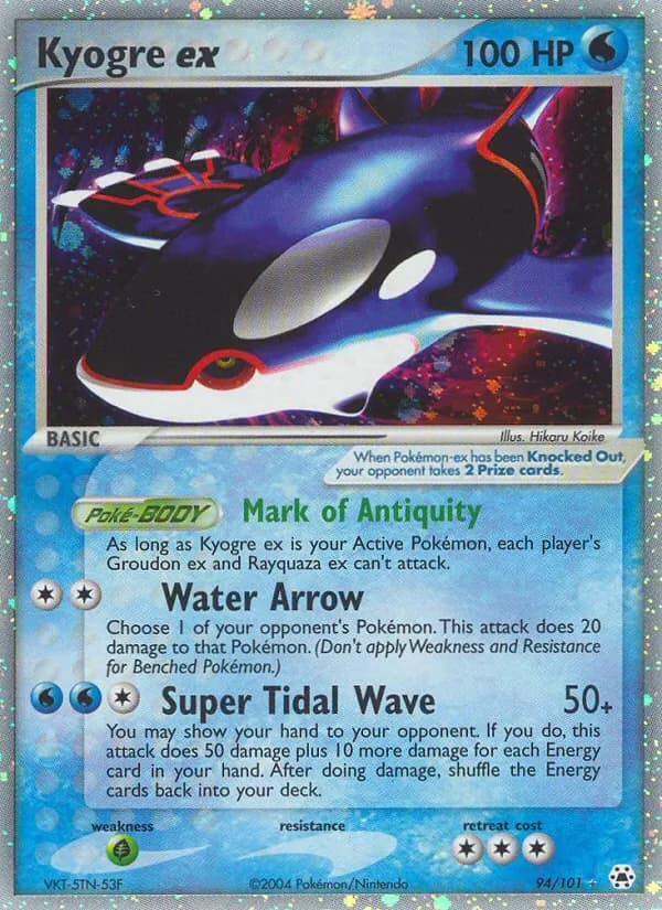Kyogre card image