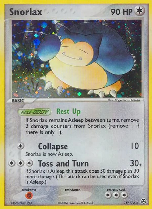 Snorlax card image