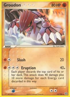 Groudon card image