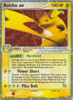 Raichu ex card image