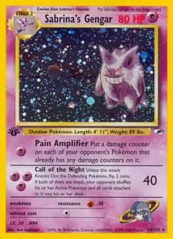 Sabrina's Gengar card image