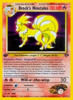Brock's Ninetales card image