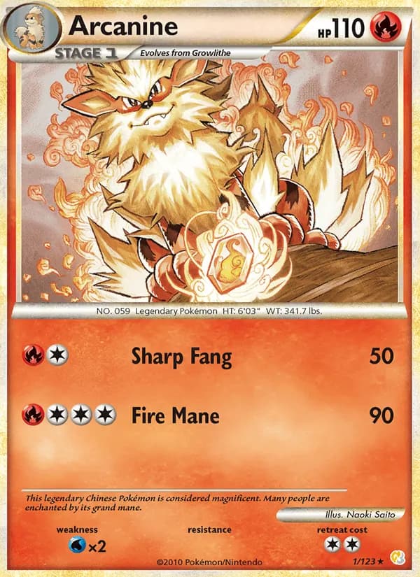 Arcanine card image