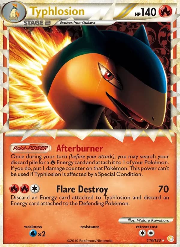 Typhlosion card image