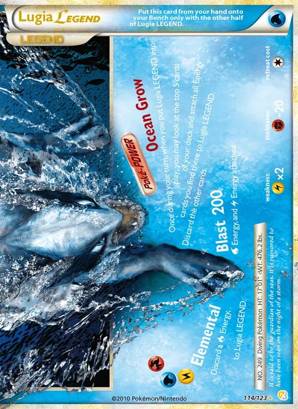 Lugia card image