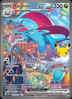 Salamence ex card image