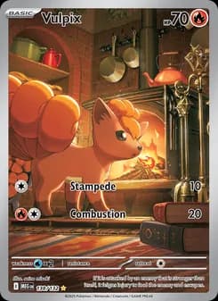 Vulpix Pokémon card