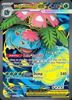 Mega Venusaur ex Pokémon card