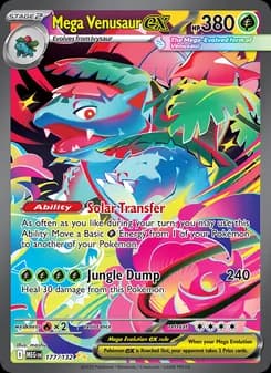 Mega Venusaur ex card image