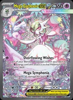 Mega Gardevoir ex Pokémon card