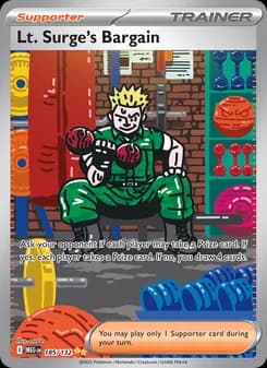 Lt. Surge's Bargain card image