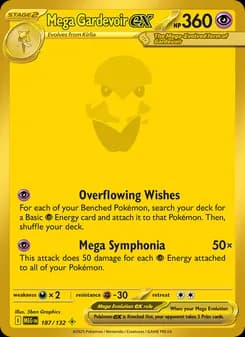 Mega Gardevoir ex Pokémon card