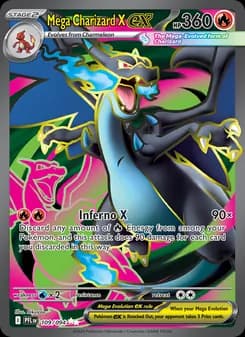 Mega Charizard X ex Pokémon card