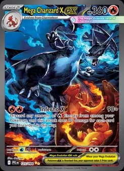 Mega Charizard X ex Pokémon card