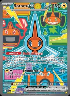 Rotom ex card image