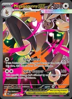 Mega Lopunny ex card image