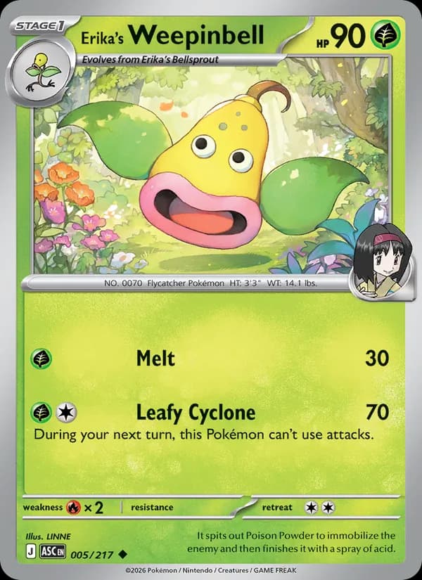 Weepinbell