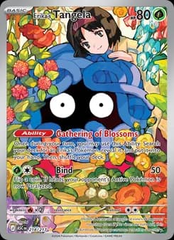 Erika's Tangela Pokémon card
