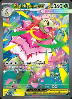 Mega Meganium ex card image