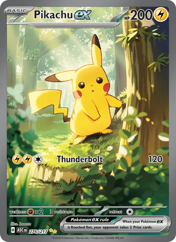 Pikachu card image
