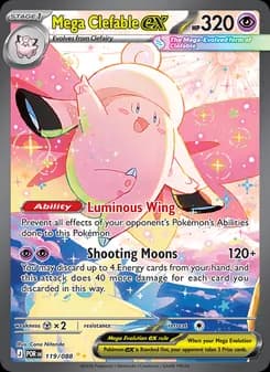 Mega Clefable ex card image