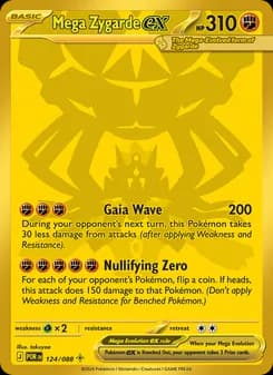 Mega Zygarde ex Pokémon card
