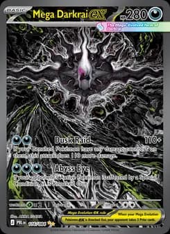 Mega Darkrai ex Pokémon card